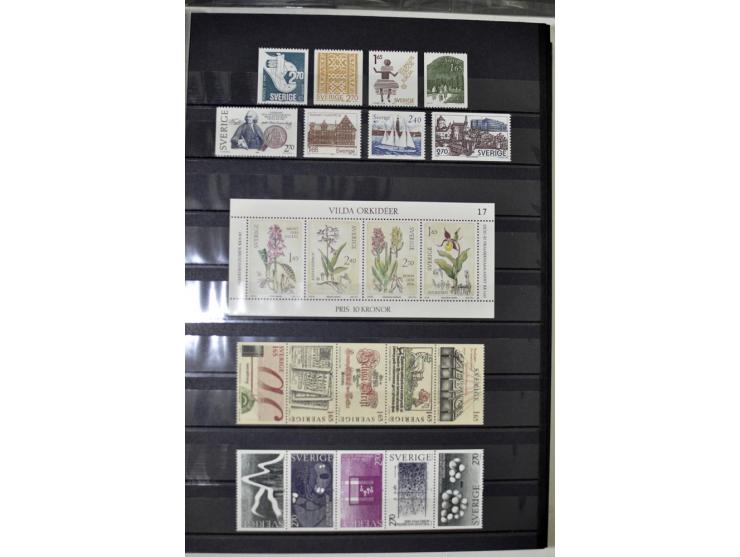 1980/2012, postfrische Sammlung mit Markenheftchen, Kleinbogen etc.