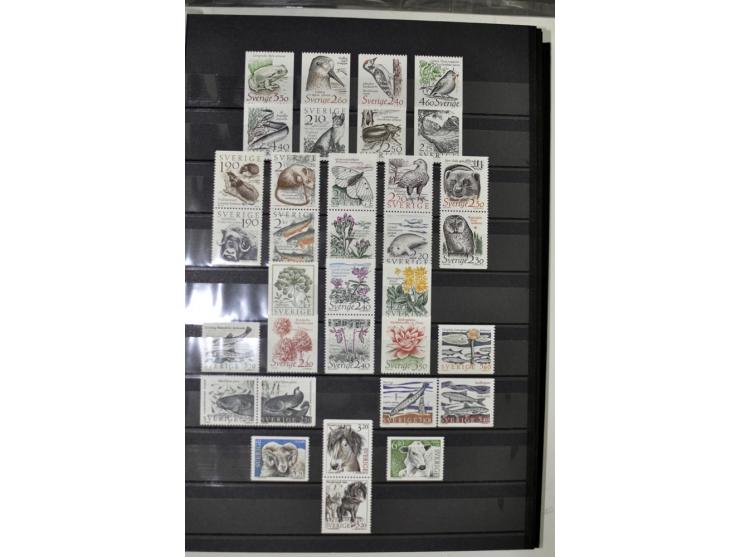 1980/2012, postfrische Sammlung mit Markenheftchen, Kleinbogen etc.