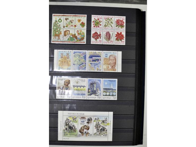 1980/2012, postfrische Sammlung mit Markenheftchen, Kleinbogen etc.