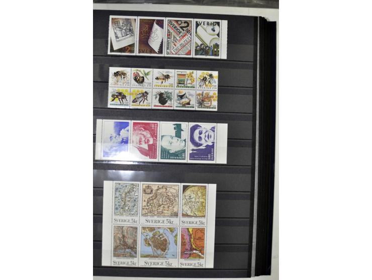 1980/2012, postfrische Sammlung mit Markenheftchen, Kleinbogen etc.