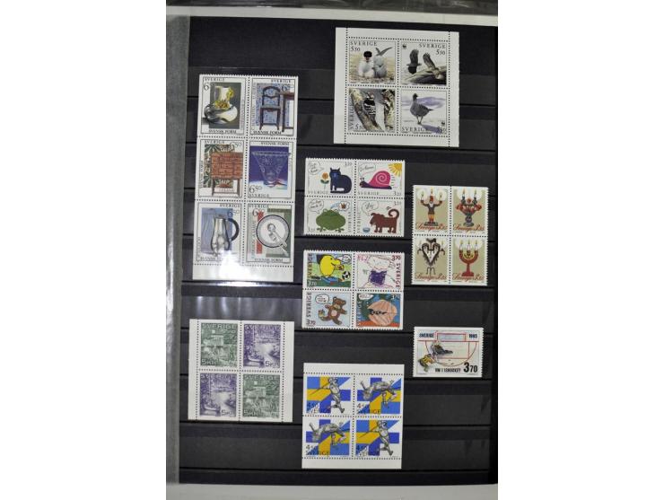 1980/2012, postfrische Sammlung mit Markenheftchen, Kleinbogen etc.