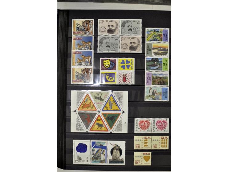 1980/2012, postfrische Sammlung mit Markenheftchen, Kleinbogen etc.