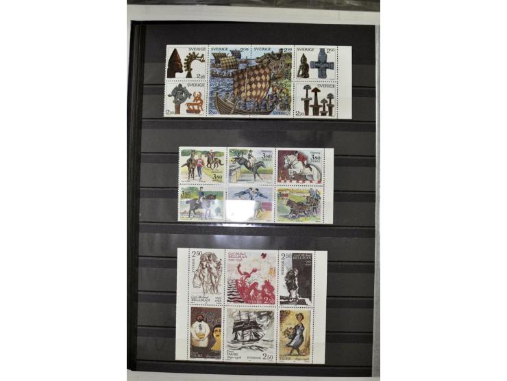 1980/2012, postfrische Sammlung mit Markenheftchen, Kleinbogen etc.