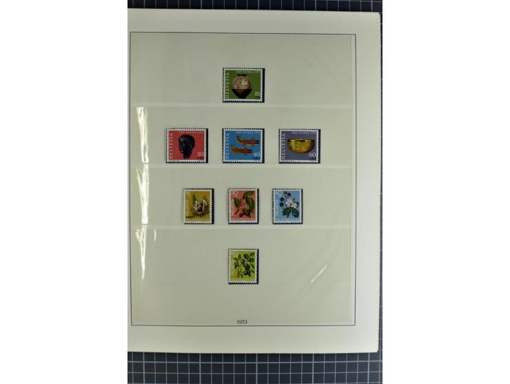1843/1976, postfrische, ungebrauchte und gestempelte Sammlung mit u.a. Zürich Mi.-Nr. 2II (Attest), Bundespost Mi.-Nr. 4, 5I,
