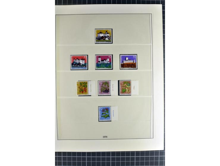 1843/1976, postfrische, ungebrauchte und gestempelte Sammlung mit u.a. Zürich Mi.-Nr. 2II (Attest), Bundespost Mi.-Nr. 4, 5I,