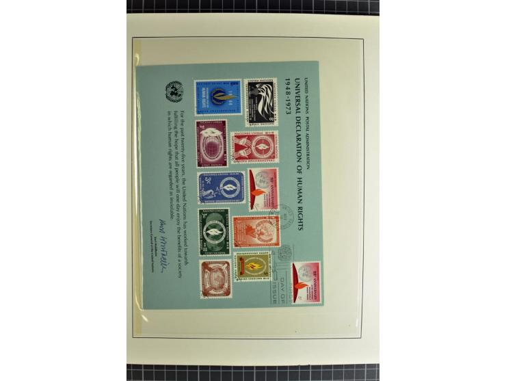 1843/1976, postfrische, ungebrauchte und gestempelte Sammlung mit u.a. Zürich Mi.-Nr. 2II (Attest), Bundespost Mi.-Nr. 4, 5I,