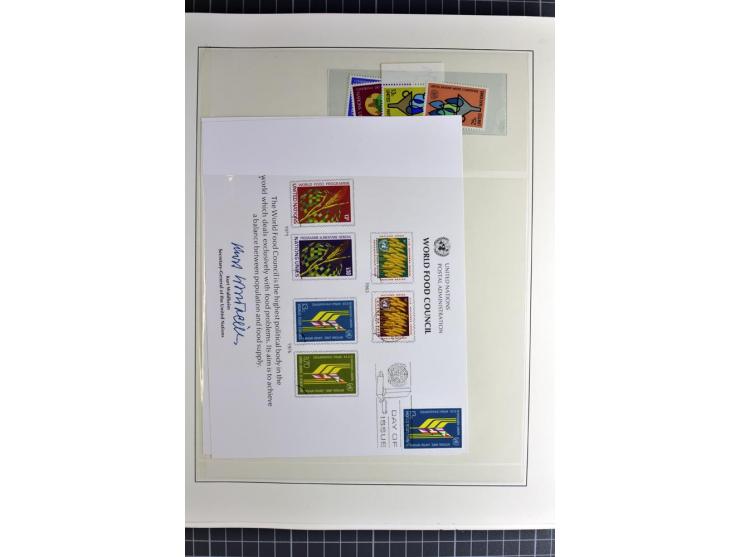 1843/1976, postfrische, ungebrauchte und gestempelte Sammlung mit u.a. Zürich Mi.-Nr. 2II (Attest), Bundespost Mi.-Nr. 4, 5I,