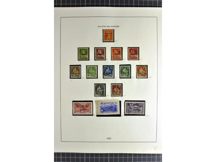 1843/1976, postfrische, ungebrauchte und gestempelte Sammlung mit u.a. Zürich Mi.-Nr. 2II (Attest), Bundespost Mi.-Nr. 4, 5I,