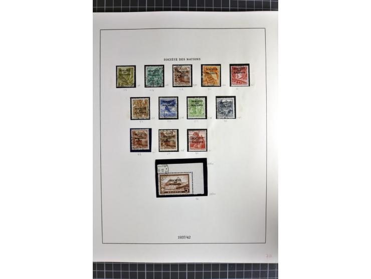 1843/1976, postfrische, ungebrauchte und gestempelte Sammlung mit u.a. Zürich Mi.-Nr. 2II (Attest), Bundespost Mi.-Nr. 4, 5I,