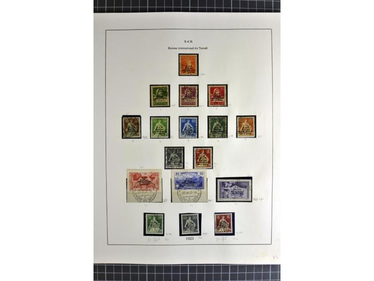 1843/1976, postfrische, ungebrauchte und gestempelte Sammlung mit u.a. Zürich Mi.-Nr. 2II (Attest), Bundespost Mi.-Nr. 4, 5I,