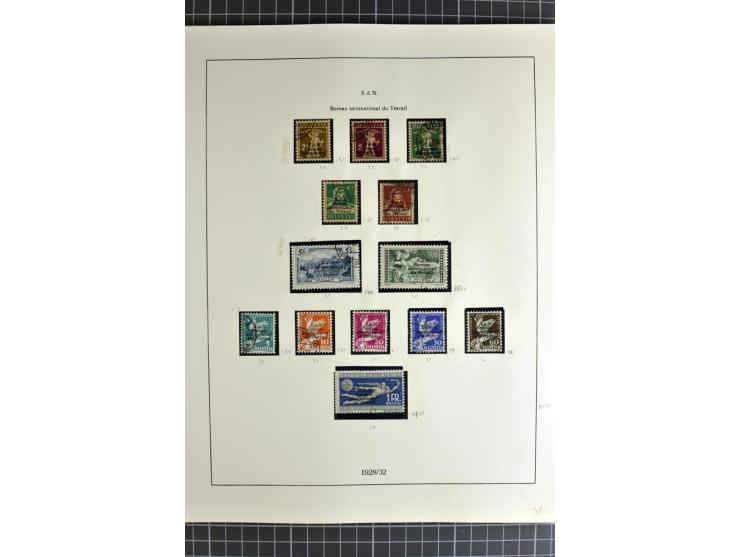 1843/1976, postfrische, ungebrauchte und gestempelte Sammlung mit u.a. Zürich Mi.-Nr. 2II (Attest), Bundespost Mi.-Nr. 4, 5I,