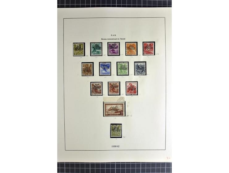 1843/1976, postfrische, ungebrauchte und gestempelte Sammlung mit u.a. Zürich Mi.-Nr. 2II (Attest), Bundespost Mi.-Nr. 4, 5I,