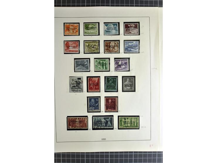1843/1976, postfrische, ungebrauchte und gestempelte Sammlung mit u.a. Zürich Mi.-Nr. 2II (Attest), Bundespost Mi.-Nr. 4, 5I,
