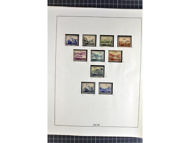 1843/1976, postfrische, ungebrauchte und gestempelte Sammlung mit u.a. Zürich Mi.-Nr. 2II (Attest), Bundespost Mi.-Nr. 4, 5I,