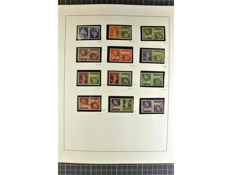 1843/1976, postfrische, ungebrauchte und gestempelte Sammlung mit u.a. Zürich Mi.-Nr. 2II (Attest), Bundespost Mi.-Nr. 4, 5I,