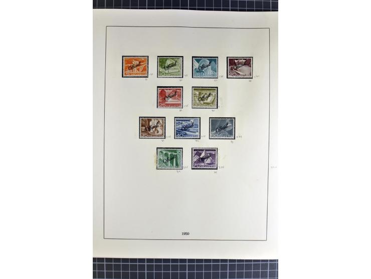 1843/1976, postfrische, ungebrauchte und gestempelte Sammlung mit u.a. Zürich Mi.-Nr. 2II (Attest), Bundespost Mi.-Nr. 4, 5I,