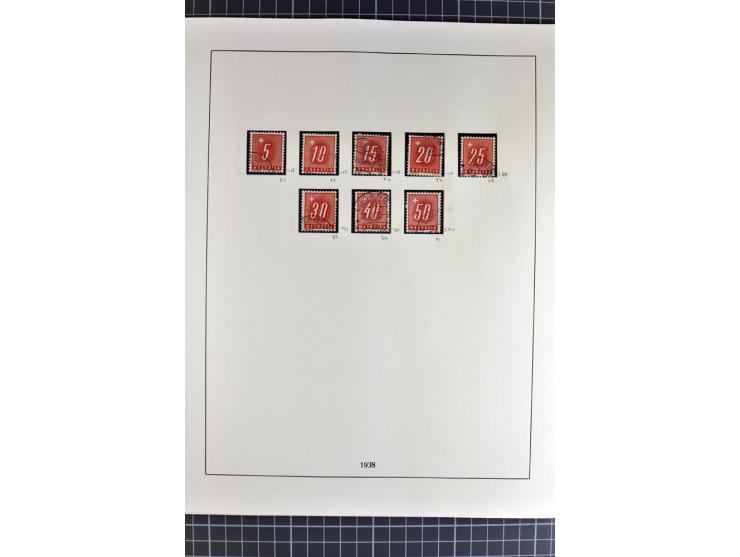 1843/1976, postfrische, ungebrauchte und gestempelte Sammlung mit u.a. Zürich Mi.-Nr. 2II (Attest), Bundespost Mi.-Nr. 4, 5I,