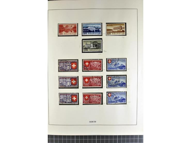 1843/1976, postfrische, ungebrauchte und gestempelte Sammlung mit u.a. Zürich Mi.-Nr. 2II (Attest), Bundespost Mi.-Nr. 4, 5I,