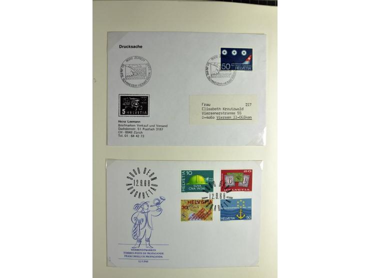 1845/2011, postfrische, ungebrauchte und gestempelte Sammlung mit u.a. Basel Mi.-Nr. 1 (Altsignaturen), Bundespost Mi.-Nr. 42