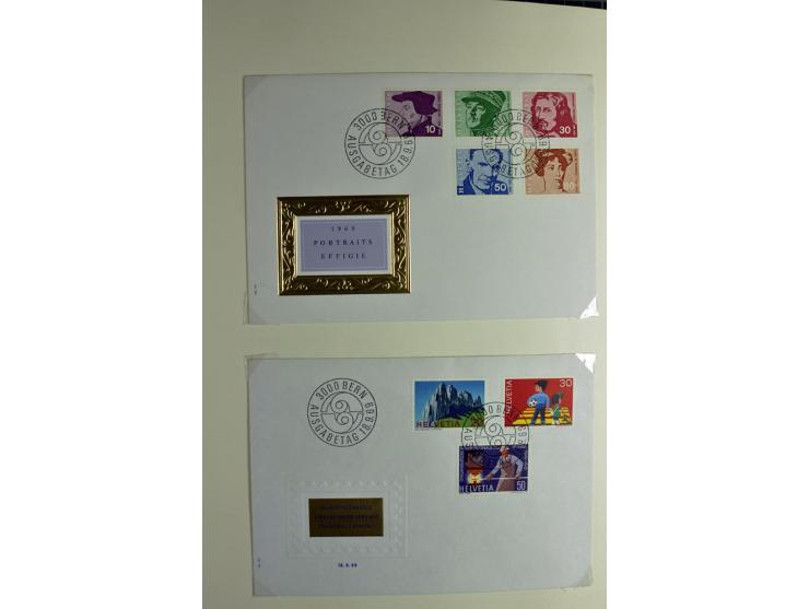 1845/2011, postfrische, ungebrauchte und gestempelte Sammlung mit u.a. Basel Mi.-Nr. 1 (Altsignaturen), Bundespost Mi.-Nr. 42