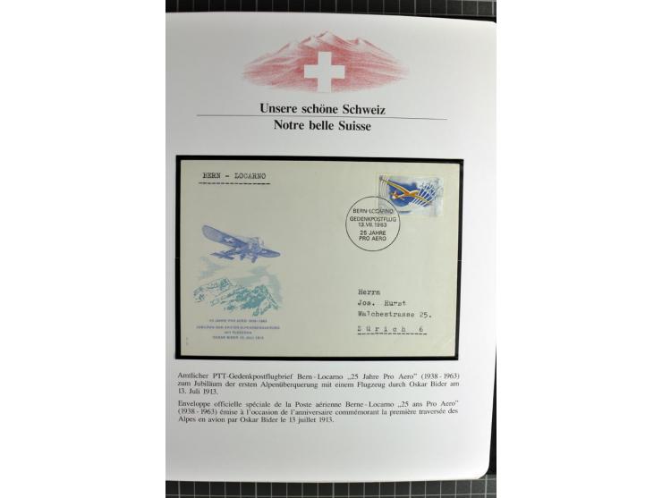 1845/2011, postfrische, ungebrauchte und gestempelte Sammlung mit u.a. Basel Mi.-Nr. 1 (Altsignaturen), Bundespost Mi.-Nr. 42