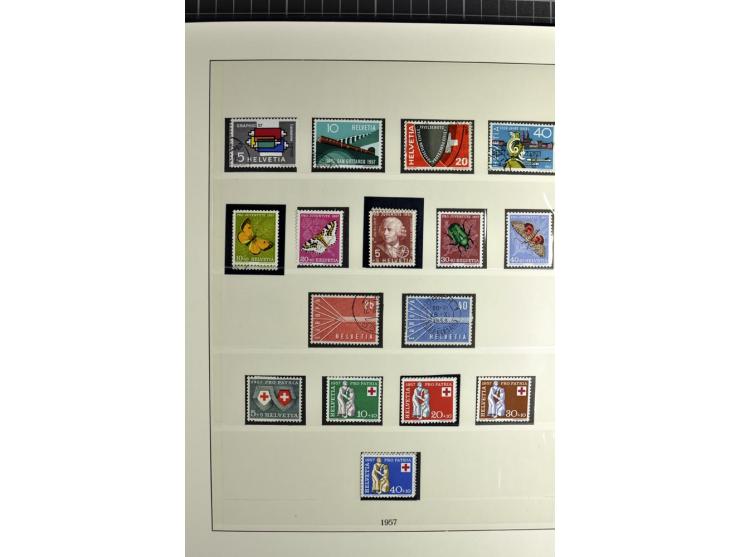 1845/2011, postfrische, ungebrauchte und gestempelte Sammlung mit u.a. Basel Mi.-Nr. 1 (Altsignaturen), Bundespost Mi.-Nr. 42