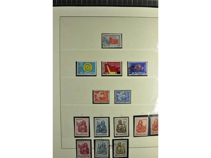 1845/2011, postfrische, ungebrauchte und gestempelte Sammlung mit u.a. Basel Mi.-Nr. 1 (Altsignaturen), Bundespost Mi.-Nr. 42