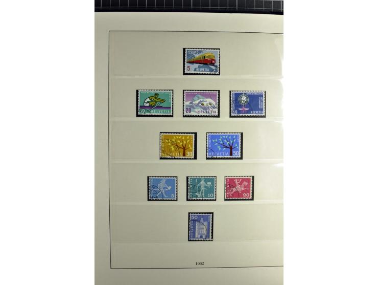 1845/2011, postfrische, ungebrauchte und gestempelte Sammlung mit u.a. Basel Mi.-Nr. 1 (Altsignaturen), Bundespost Mi.-Nr. 42