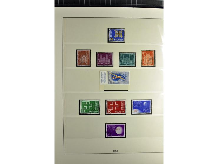 1845/2011, postfrische, ungebrauchte und gestempelte Sammlung mit u.a. Basel Mi.-Nr. 1 (Altsignaturen), Bundespost Mi.-Nr. 42
