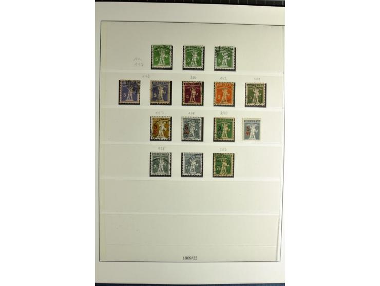 1845/2011, postfrische, ungebrauchte und gestempelte Sammlung mit u.a. Basel Mi.-Nr. 1 (Altsignaturen), Bundespost Mi.-Nr. 42