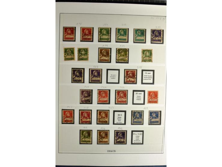 1845/2011, postfrische, ungebrauchte und gestempelte Sammlung mit u.a. Basel Mi.-Nr. 1 (Altsignaturen), Bundespost Mi.-Nr. 42