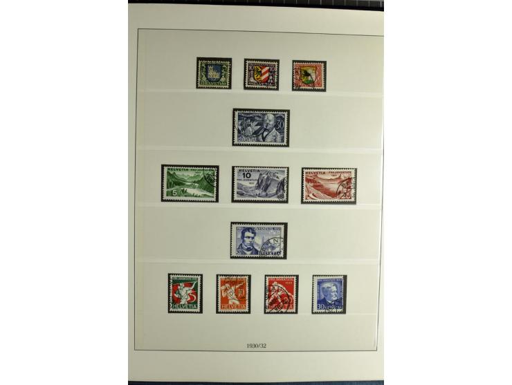 1845/2011, postfrische, ungebrauchte und gestempelte Sammlung mit u.a. Basel Mi.-Nr. 1 (Altsignaturen), Bundespost Mi.-Nr. 42