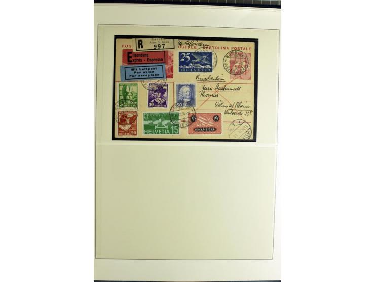 1845/2011, postfrische, ungebrauchte und gestempelte Sammlung mit u.a. Basel Mi.-Nr. 1 (Altsignaturen), Bundespost Mi.-Nr. 42