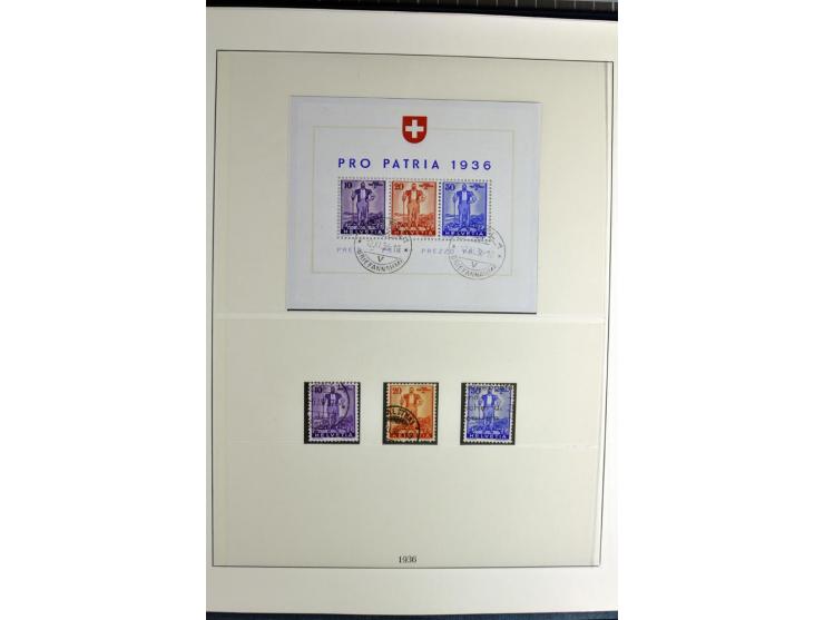 1845/2011, postfrische, ungebrauchte und gestempelte Sammlung mit u.a. Basel Mi.-Nr. 1 (Altsignaturen), Bundespost Mi.-Nr. 42