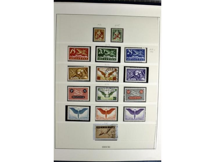 1845/2011, postfrische, ungebrauchte und gestempelte Sammlung mit u.a. Basel Mi.-Nr. 1 (Altsignaturen), Bundespost Mi.-Nr. 42