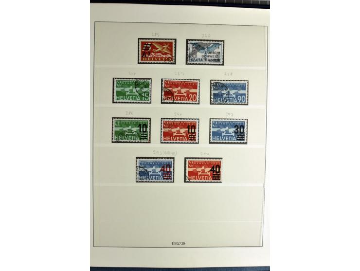1845/2011, postfrische, ungebrauchte und gestempelte Sammlung mit u.a. Basel Mi.-Nr. 1 (Altsignaturen), Bundespost Mi.-Nr. 42