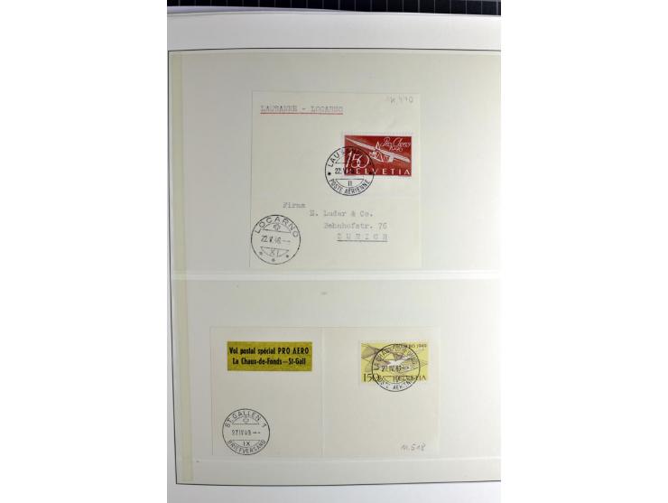1845/2011, postfrische, ungebrauchte und gestempelte Sammlung mit u.a. Basel Mi.-Nr. 1 (Altsignaturen), Bundespost Mi.-Nr. 42