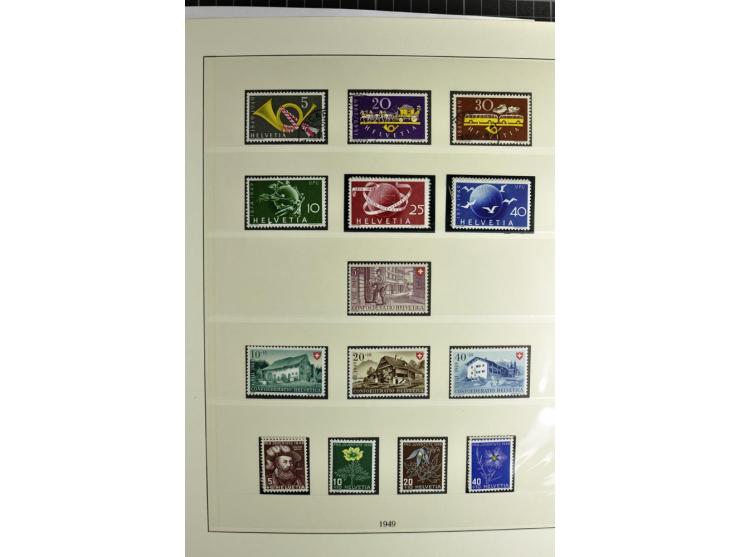 1845/2011, postfrische, ungebrauchte und gestempelte Sammlung mit u.a. Basel Mi.-Nr. 1 (Altsignaturen), Bundespost Mi.-Nr. 42