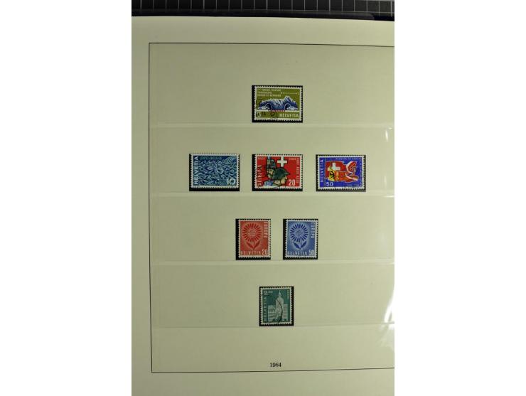 1845/2011, postfrische, ungebrauchte und gestempelte Sammlung mit u.a. Basel Mi.-Nr. 1 (Altsignaturen), Bundespost Mi.-Nr. 42