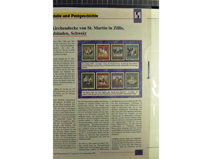 1845/2011, postfrische, ungebrauchte und gestempelte Sammlung mit u.a. Basel Mi.-Nr. 1 (Altsignaturen), Bundespost Mi.-Nr. 42