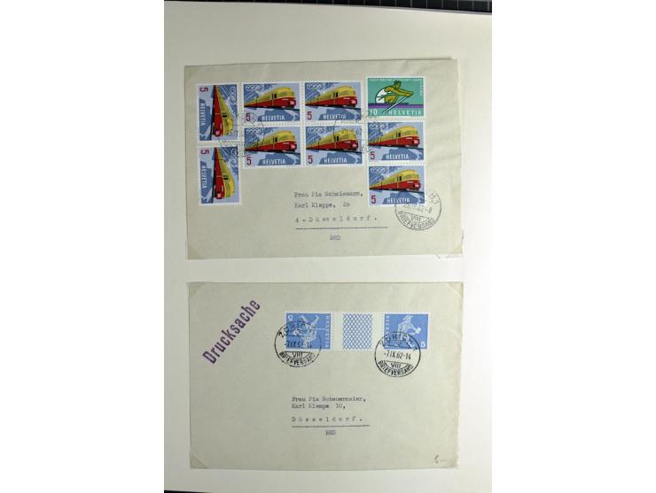 1845/2011, postfrische, ungebrauchte und gestempelte Sammlung mit u.a. Basel Mi.-Nr. 1 (Altsignaturen), Bundespost Mi.-Nr. 42