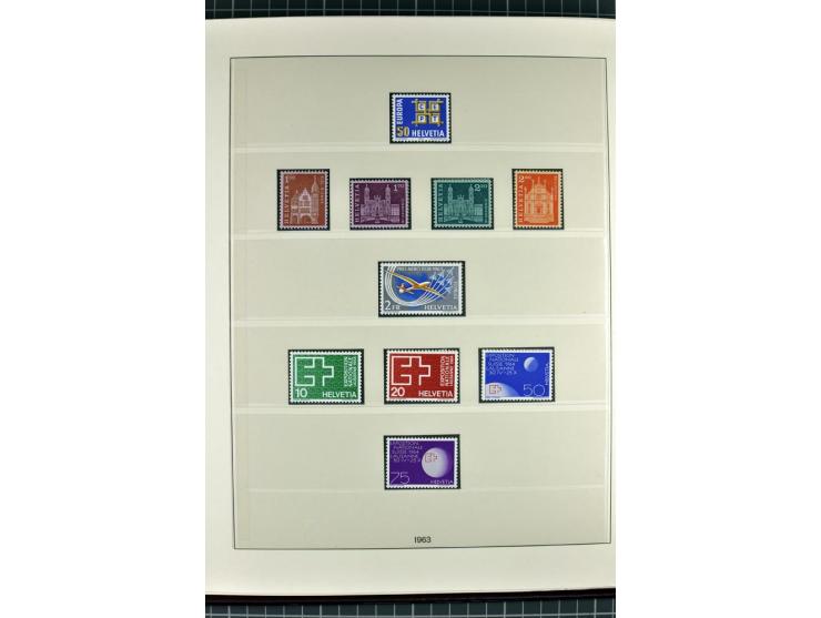 1850/2007, postfrische, ungebrauchte und gestempelte Sammlung mit allen Blocks, PAX, Dienst, Ämtern etc., oft in beiden Erhal