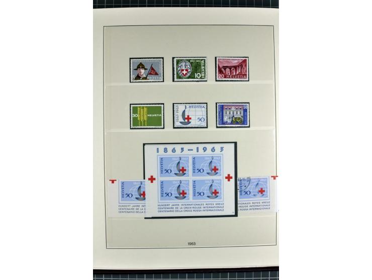 1850/2007, postfrische, ungebrauchte und gestempelte Sammlung mit allen Blocks, PAX, Dienst, Ämtern etc., oft in beiden Erhal