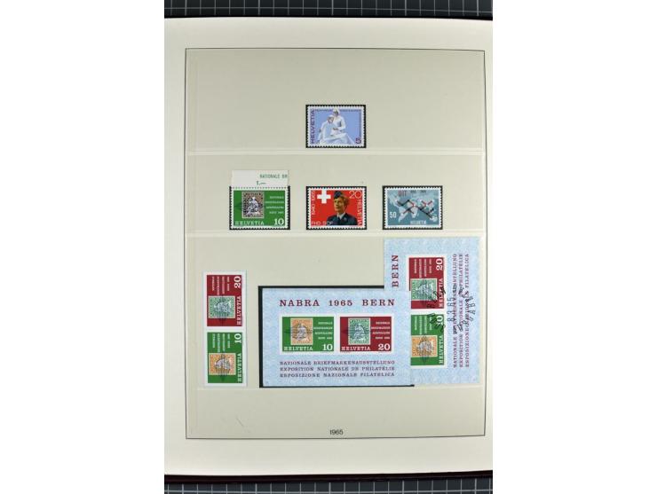 1850/2007, postfrische, ungebrauchte und gestempelte Sammlung mit allen Blocks, PAX, Dienst, Ämtern etc., oft in beiden Erhal