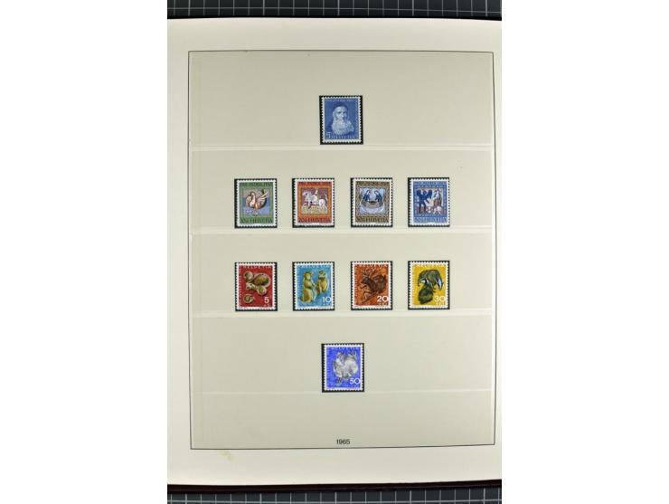 1850/2007, postfrische, ungebrauchte und gestempelte Sammlung mit allen Blocks, PAX, Dienst, Ämtern etc., oft in beiden Erhal