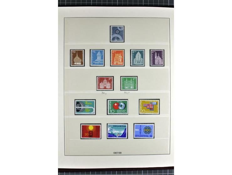 1850/2007, postfrische, ungebrauchte und gestempelte Sammlung mit allen Blocks, PAX, Dienst, Ämtern etc., oft in beiden Erhal