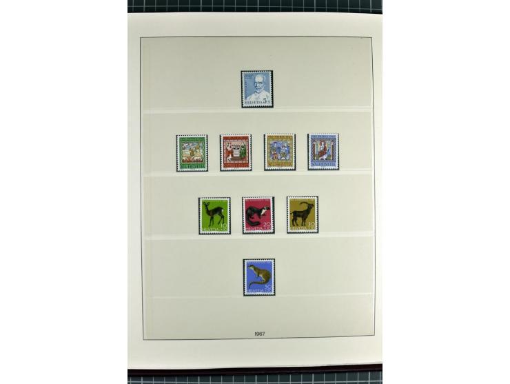 1850/2007, postfrische, ungebrauchte und gestempelte Sammlung mit allen Blocks, PAX, Dienst, Ämtern etc., oft in beiden Erhal