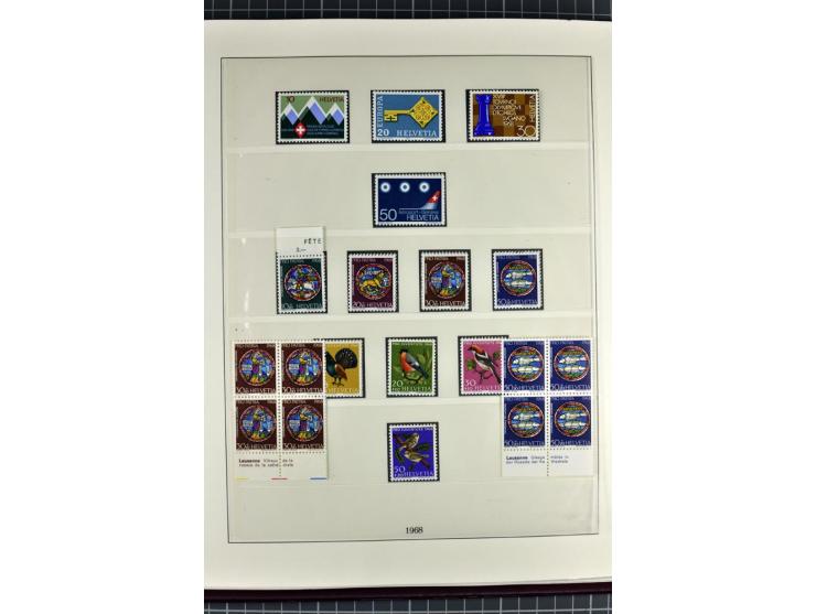 1850/2007, postfrische, ungebrauchte und gestempelte Sammlung mit allen Blocks, PAX, Dienst, Ämtern etc., oft in beiden Erhal