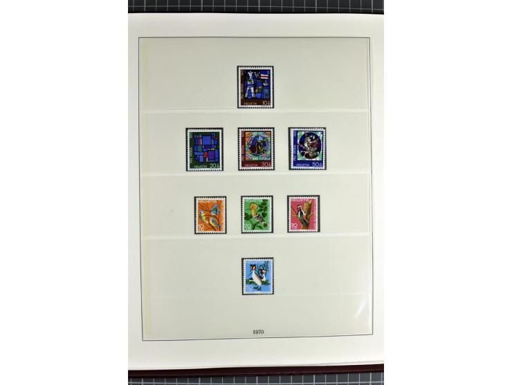 1850/2007, postfrische, ungebrauchte und gestempelte Sammlung mit allen Blocks, PAX, Dienst, Ämtern etc., oft in beiden Erhal