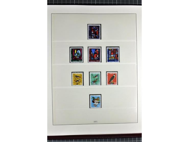 1850/2007, postfrische, ungebrauchte und gestempelte Sammlung mit allen Blocks, PAX, Dienst, Ämtern etc., oft in beiden Erhal